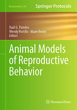 Livre Relié Animal Models of Reproductive Behavior de 