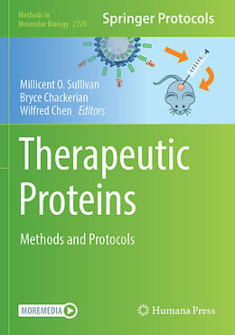 Couverture cartonnée Therapeutic Proteins de 