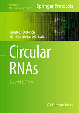 Livre Relié Circular RNAs de 