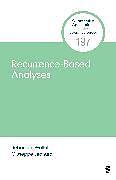 Couverture cartonnée Recurrence-Based Analyses de Wallot Sebastian, Giuseppe Leonardi