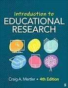 Couverture cartonnée Introduction to Educational Research de Craig A. Mertler