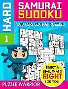 Couverture cartonnée Hard Samurai Sudoku: 200 Perplexing Puzzles de Puzzle Warrior