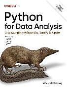 Couverture cartonnée Python for Data Analysis 3e de Wes Mckinney