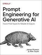 Couverture cartonnée Prompt Engineering for Generative AI de James Phoenix, Mike Taylor