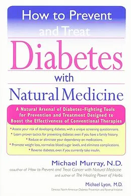 E-Book (epub) How to Prevent and Treat Diabetes with Natural Medicine von Michael Murray, Michael Lyons
