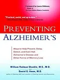 E-Book (epub) Preventing Alzheimer's von William Rodman Shankle, Daniel G. Amen