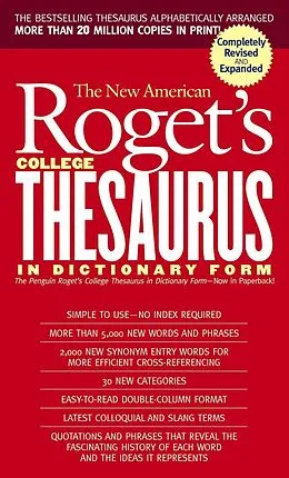 E-Book (epub) New American Roget's College Thesaurus in Dictionary Form (Revised &Updated) von Philip D. Morehead