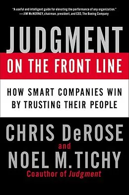 E-Book (epub) Judgment on the Front Line von Chris Derose, Noel M. Tichy
