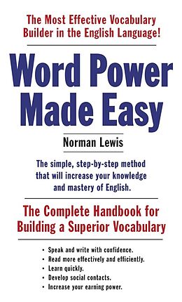 Poche format A Word Power Made Easy von Norman Lewis