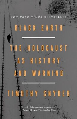 Couverture cartonnée Black Earth de Timothy Snyder