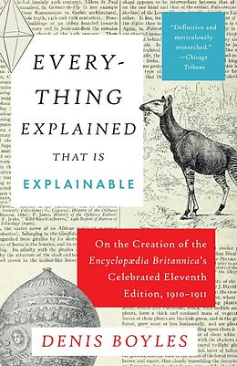 E-Book (epub) Everything Explained That Is Explainable von Denis Boyles