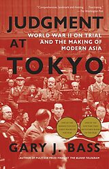 Couverture cartonnée Judgment at Tokyo de Gary J. Bass