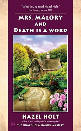 Kartonierter Einband Mrs. Malory and Death Is a Word von Hazel Holt