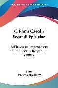 Couverture cartonnée C. Plinii Caecilii Secundi Epistulae de Pliny