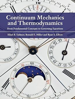 Fester Einband Continuum Mechanics and Thermodynamics von Ellad B. Tadmor, Ronald E. Miller, Ryan S. Elliott