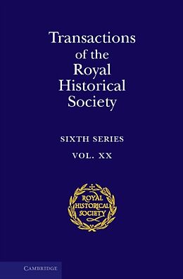 Livre Relié Transactions of the Royal Historical Society de Ian W. (University of Oxford) Archer