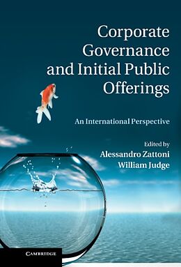 Livre Relié Corporate Governance and Initial Public Offerings de Alessandro (Universita Degli Studi DI Nap Zattoni