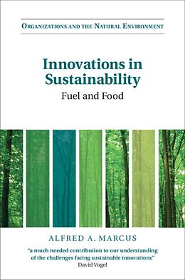 Livre Relié Innovations in Sustainability de Alfred A. Marcus