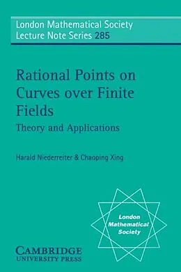 E-Book (pdf) Rational Points on Curves over Finite Fields von Harald Niederreiter