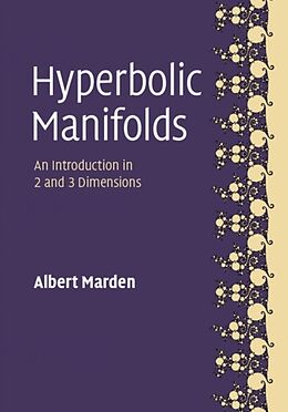 Livre Relié Hyperbolic Manifolds de Albert (University of Minnesota) Marden