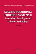 PDF Solving Polynomial Equation Systems II von Teo Mora