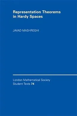 E-Book (pdf) Representation Theorems in Hardy Spaces von Javad Mashreghi