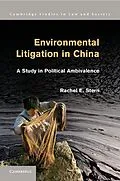 E-Book (epub) Environmental Litigation in China von Rachel E. Stern