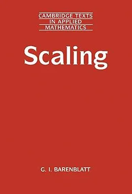 E-Book (epub) Scaling von Grigory Isaakovich Barenblatt