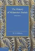 Kartonierter Einband (Kt) The History of Melanesian Society von William Halse Rivers Rivers