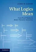 PDF What Logics Mean von James W. Garson