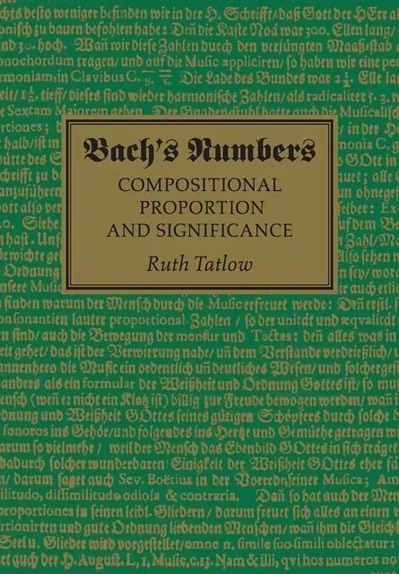 Bach's Numbers
