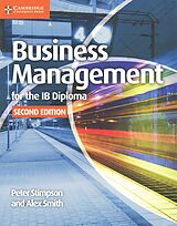 Couverture cartonnée Business Management for the IB Diploma. Coursebook de Peter Stimpson, Alex Smith