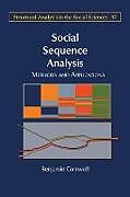 Couverture cartonnée Social Sequence Analysis de Benjamin Cornwell