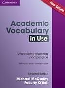 Broché Academic Vocabulary in Use with Answers de Michael; O'Dell, Felicity Mccarthy