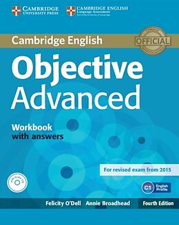 Couverture cartonnée Objective Advanced Workbook with Answers and Audio CD de Felicity; Broadhead, Annie O'Dell