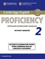 Kartonierter Einband Cambridge English Proficiency 2 Student's Book without Answers von Cambridge ESOL