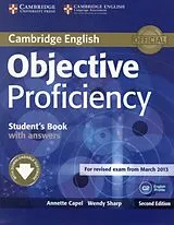Kartonierter Einband Cambridge English Objective Proficiency. Student's Book von Annette Capel, Wendy Sharp