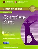 Article non livre Complete First Student Book with CD-ROM, Workbook with Audio CD de Guy Brook-Hart