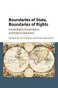 Kartonierter Einband Boundaries of State, Boundaries of Rights von Tsvi (Queen''''s University, Ontario) Scol Kahana