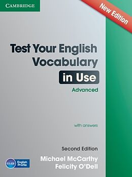 Broché Test Your English Vocabulary in Use Advanced With Answers de Michael O''dell, Felicity Mccarthy