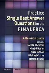 Kartonierter Einband (Kt) Practice Single Best Answer Questions for the Final FRCA von Hozefa Hasan, Khalid Tindall, Mark Clarke Ebrahim