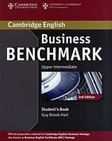 Couverture cartonnée Business Benchmark Upper Intermediate Business Vantage Student's Book de Guy Brook-Hart