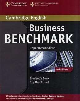 Kartonierter Einband Business Benchmark Upper Intermediate Business Vantage Student's Book von Guy Brook-Hart