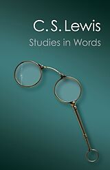 Kartonierter Einband Studies in Words von C. S. Lewis