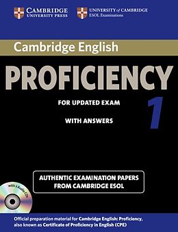 Kartonierter Einband Cambridge English Proficiency 1. Student's Book with answers von Cambridge ESOL