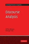 E-Book (pdf) Discourse Analysis von Gillian Brown