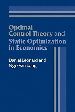 E-Book (epub) Optimal Control Theory and Static Optimization in Economics von Daniel Leonard