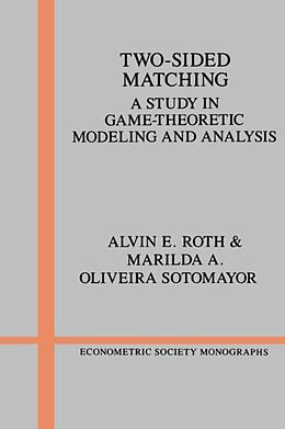 E-Book (pdf) Two-Sided Matching von Alvin E. Roth