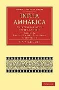 Kartonierter Einband Initia Amharica von C. H. Armbruster