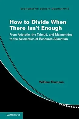 ePUB How to Divide When There Isn't Enough von William Thomson